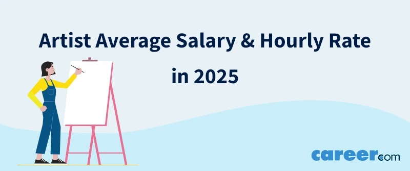 Artist Average Salary & Hourly Rate in 2025 | Career.com